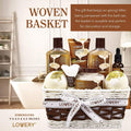 Gifts For Women Gift Basket for Women– 9 Piece Set of Vanilla Coconut Home Spa Set, Luxurious Gifts for Her, Bath and Body Sets Includes Fragrant