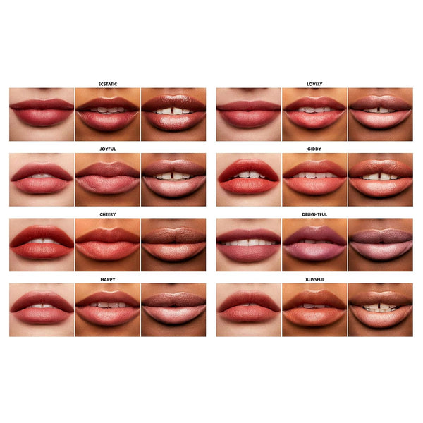 e.l.f. Hydrating Core Lip Shine with Shea Butter & Vitamin E, Tinted Lip Balm for A Smooth, Glossy Finish & Long-Lasting Moisture, Ecstatic Deep