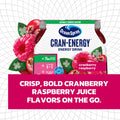Ocean Spray® Cran-Energy™ Cranberry Raspberry Juice Drinks, 10 Fl Oz Bottles, 6 Count (Pack of 1) Cranberry Raspberry 10 Fl Oz (Pack of 6)