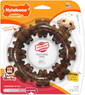 Nylabone Power Chew Textured Ring Dog Chew Toy, Flavor Medley, X-Large | Durable dog toys, long lasting, discourages destructive chewing,