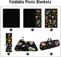 Supfitness Extra Large Picnic Blankets Waterproof Foldable (60 "x 80") Beach Blanket Waterproof Sandproof,3-Layer Thicking Mat Outdoor Packable