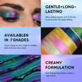 MAKI YIKA Glitter Liquid Eyeshadow Green Purple Color Shifting Eyeshadows Aurora
