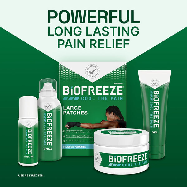 Biofreeze Gel Pain Relief, Knee & Lower Back Pain Relief, Arthritis Pain Reliever, Sore Muscle Relief, Neck Pain Relief, Cooling Joint Pain