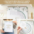 Bloom Daily Planners Hanging Habit Tracking Calendar â Undated 12 Month Inspirational Habit Tracker for Daily, Weekly & Monthly Goals (8â X 10â)