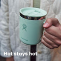 Hydro Flask Coffee Mug – Insulated Stainless Steel, Non Spill, Leak Resistant Travel Mug 12 Oz Birch Gray 12 Oz TONAL BIRCH