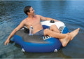 Intex 58854EP River Run Connect Inflatable Floating Lounge: Comfortable Backrest â Built-In Cup Holder â Durable Grab Handles â Easy-To-Use