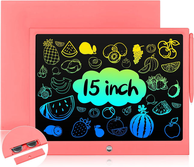LEYAOYAO Toys for 3 4 5 6 7 8 Years Old Girls Boys, LCD Writing Tablet 15 Inch D