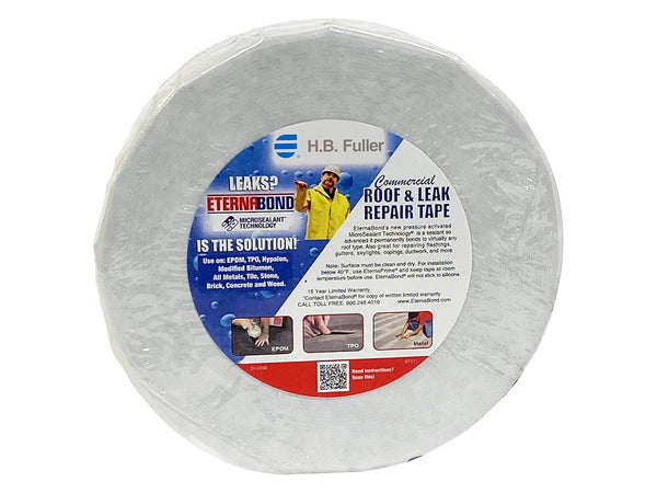 Eternabond Doublestick 2" X50' Double-Sided Bonding Tape | 60 Mil Adhesive Thickness | EB-6D020-50R | Permanent, Weather Proof, Self Sealing Bond