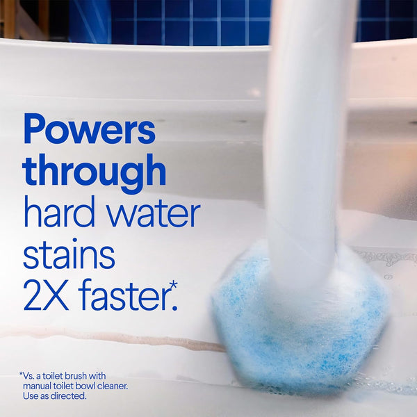 Clorox ToiletWand Toilet Bowl Cleaner- Toilet Brush, Storage Caddy and 16 Disinfecting Refill Heads 16 Count (Pack of 1)