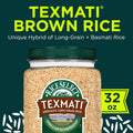 RiceSelect Texmati Brown Rice, Gluten-Free, Non-GMO,Kosher, 32oz Jar (Pack of 1) 32 Ounce (Pack of 1) Texmati Brown