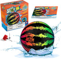 Watermelon Ball JR - Pool Toy for Underwater Games - Durable Ball for Pool Football, Basketball & Rugby - Perfect for Water Parties - Fun for