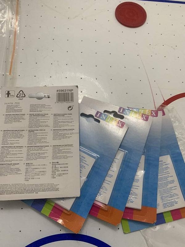 INTEX Recreation 59631EP 6 Piece Pool Repair Patch