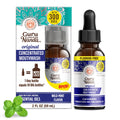 GuruNanda Concentrated Mouthwash (2 fl oz), Supports 300 Rinses, Aids in Fresh Breath, Fluoride-Free, Mint Mouthwash with Natural Essential Oils 1