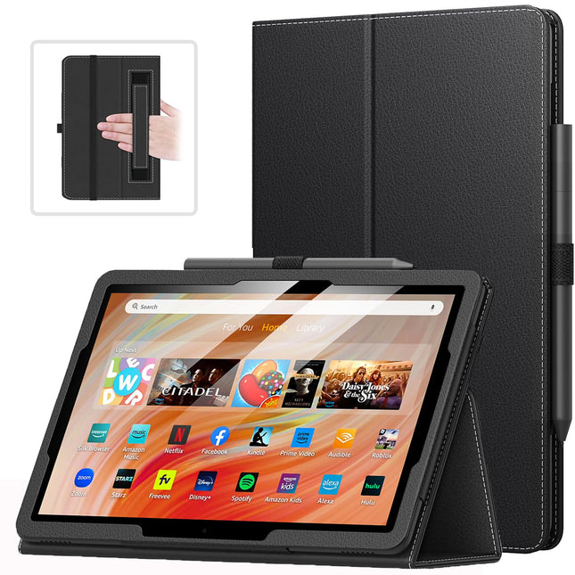Moko Case Fits All-New Amazon Kindle Fire HD 10 & 10 plus Tablet (13Th/11Th Generation, 2023/2021 Release) 10.1" - Slim 