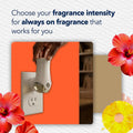 Glade PlugIns Refills Air Freshener Starter Kit, Hawaiian Breeze, Scented and Essential Oils for Home and Bathroom, 0.67 Fl Oz, 1 Warmer + 1
