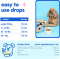 Skin and Coat Supplement for Dogs, Cats | Taily Liquid Collagen for Dogs | Itch Relief for Dogs with Allergies, with Grass Fed Collagen, Biotin,
