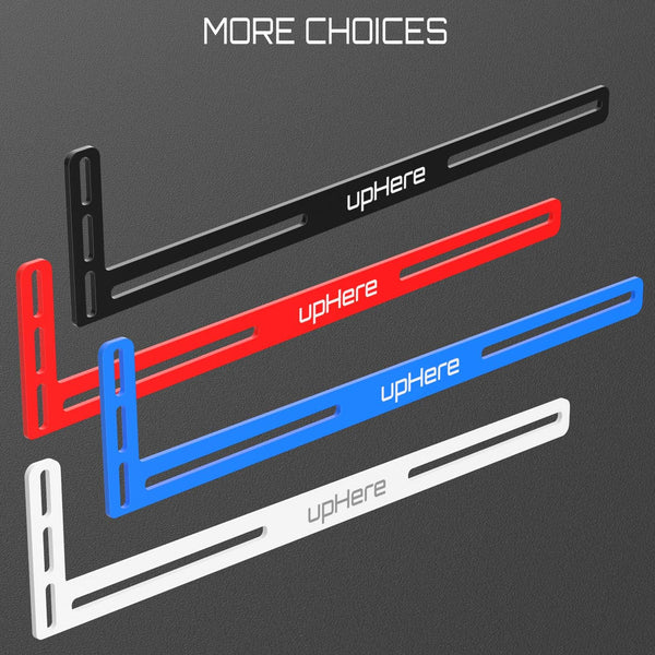upHere Graphics Card GPU Brace Support Video Card Sag Holder/Holster Bracket, Anodized Aerospace Aluminum, Single or Dual Slot Cards