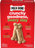 Milk-Bone Crunchy Large Dog Treats, 24 Oz. Box, Original Beef Flavor Large 24 Ounce (Pack of 1)