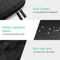 BAGSMART Electronics Organizer Travel Case, Small Cord Bag, Tech Organizer as Travel Accessories for Men Women, Cable Essentials for Phone, SD