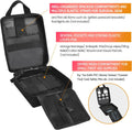 Medical Molle Pouch Tactical - 1000D Nylon First Aid Pouch, Big Capacity EMT Pouch Utility, Heavy Duty Military Grade Rip-Away Ifak Pouch for Home