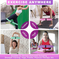 Resistance Bands for Working Out, 3 Levels Fabric Exercise Bands Set Assorted