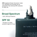 Anua Heartleaf Silky Moisture Mild Sunscreen, Broad Spectrum SPF 50+ with Moisturizing Formula, Lightweight Korean Sunscreen, Natural Finish,