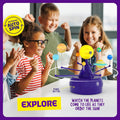 Dan&Darci 360° Orbiting Solar System for Kids - Paint & Build Model Kit - Arts and Crafts for Kid Ages 8-12, 4-6, 4-8, 6-8 - Space Toys 8-10 -