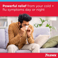 Tylenol Cold + Flu Severe Daytime + Nighttime Cold Medicine Caplets Combo Pack for Multi-Symptom, Cough, Sore Throat, Headache, Nasal Congestion