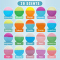 20 Pack Bath Bombs for Kids with Surprise Inside Bubble Bath Toys Organic Natural Bath Bombs Set Easter Basket Stuffers Birthday Christmas Gift