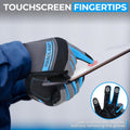 HANDLANDY Work Gloves Men & Women, Utility Mechanic Working Gloves Touch Screen, Flexible Breathable Yard Work Gloves (Medium, Grey)