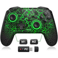 Wireless Switch Controller for Nintendo Switch/Switch 2/Lite/OLED Controller, Switch Controller with a Mouse Touch Feeling on Back Buttons, Extra