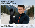 Winter Gloves for Women Running in Cold Weather - Touchscreen Gloves for Bike Hiking