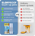 Slobproof Refillable Touch-Up Paint Pen Ã¢ÂÂ Mess-Free Wall Repair Tool, Easy Twist Control, Precise Application, Convenient Storage, DIY Home