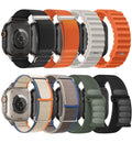 8 Pack Compatible with Apple Watch Ultra 3/2 Band 49mm 46mm 45mm 44mm 42mm Men Women,Breathable Trail Loop+Alpine Loop+Ocean +Nylon Sport Loop for