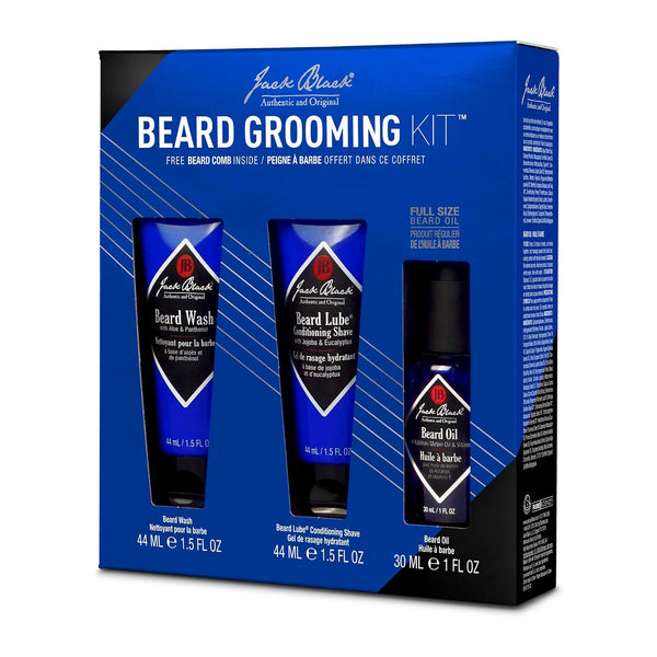 Jack Black Beard Grooming Kit 4 Piece Set