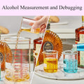 High Borosilicate Glass Measuring Cup Set-V-Shaped Spoutï¼Includes 60Ml(2Oz), 120Ml(4Oz), and 250Ml(8Oz) Glass Measuring Beaker for Kitchen or