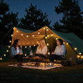 RTTY Outdoor String Lights 50ft, G40 Led Patio Lights with 26pcs Bulbs,Waterproof Shatterproof Dimmable Hanging Connectable Globe Outdoor Lights