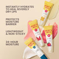 Burt'S Bees Rescue Lip Relief, Honey Vanilla, Hydrating Lip Balm for Dry Cracked Lips, with Responsbily Sourced Beeswax and Shea Butter, 100%