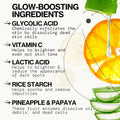 Pacifica Sheet Face Mask - Glow Baby Brightening Facial Mask W/Vitamin C, Aloe & Kelp Ã¢ÂÂ Cooling Mask for Dark Spots & Fine Lines - Clean Beauty