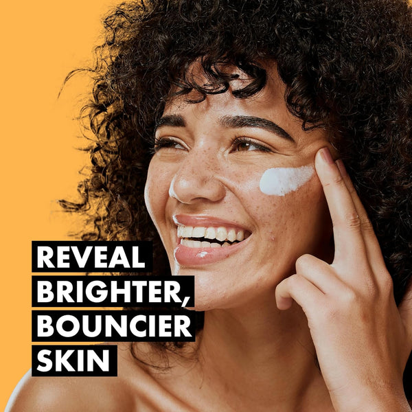 Vitamin C Moisturizer for Face with Hyaluronic Acid & Squalane - Face Brightening Cream - anti Aging, Firming & Hydrating Moisturizer for All Skin