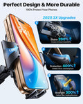 andobil Military-Grade Phone Holders for Your Car 【89+ LBS Strongest Suction & Metal Clip】 2026 Ultimate Car Phone Holder, Dashboard Windshield