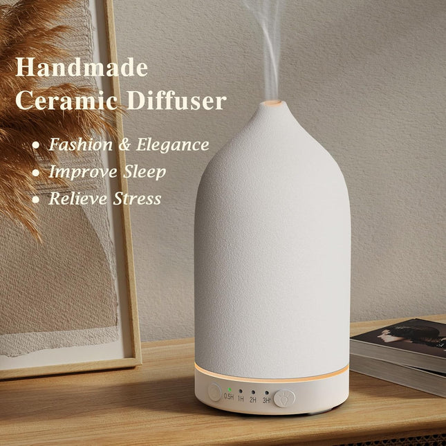 Diffuserlove Ceramic Diffuser 200ML Essential Oil Diffusers Aromatherapy Essenti