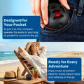 AYL Mini Speaker System, Portable Plug-in Speaker with 3.5mm Aux Input & 3.5 mm Jack, External Audio for Laptop, MP3, iPhone – Small Wireless