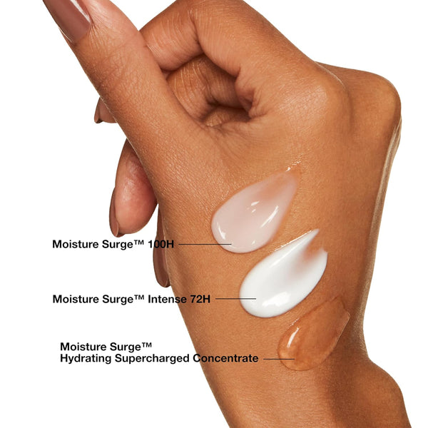 Clinique Moisture Surge 100H Auto-Replenishing Hydrator Oil Free Face Moisturizer | With Hyaluronic Acid, Aloe Bioferment and Vitamins C + E | For