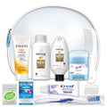 Convenience Kits International Women's Deluxe 10 Piece Kit with Travel Size TSA Compliant Essentials Featuring: Pantene Hair Products in Reusable