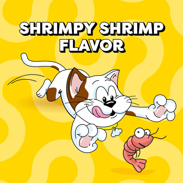 Temptations Classic Crunchy Cat Treats, Shrimpy Shrimp, 6.3 oz Shrimp 3.94 Pound (Pack of 1)