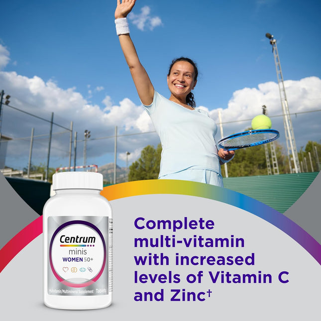 Centrum Minis Silver Women'S Multivitamin for Women 50 Plus, Multimineral Supple