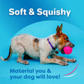 Hartz DuraPlay Bacon Scented Dog Toys, Small (Assorted Color) Small Ball 1 Count