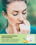 Essence Wearable Aromatherapy Nasal Diffuser – Stress Relief Essential Oil Nose Ring – Personal Scent Clip for Travel, Work & Everyday Use – Made