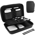 Procase Hard Travel Electronic Organizer Case for Macbook Power Adapter Chargers Cables Power Bank Apple Magic Mouse Apple Pencil USB Flash Disk